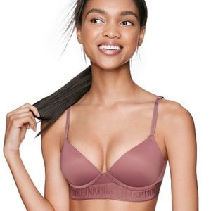 PINK WEAR EVERYWHERE WIRELESS PUSH-UP BRA